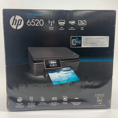 HP Photosmart Home Premium 6520 Touchscreen e-All-in-One Color Photo Printer