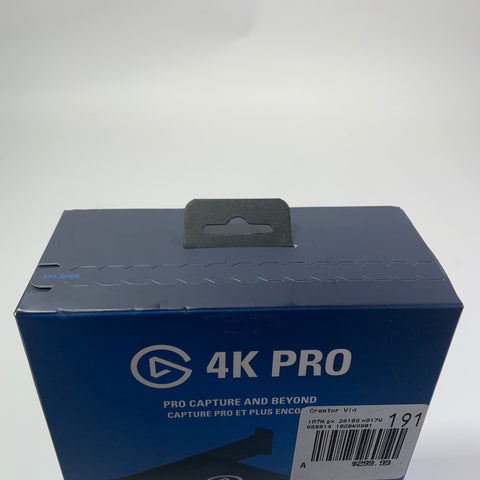 New Elgato 4K PRO Internal Capture Card 20GBK9901