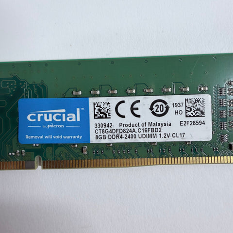 Crucial CT8G4DFD824A.C16FBD2 8GB (1x8GB) RAM DDR4 2400MHz