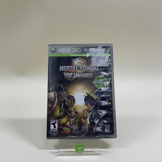 Mortal Kombat Vs. DC Universe [Platinum Hits] (Microsoft Xbox 360, 2008)