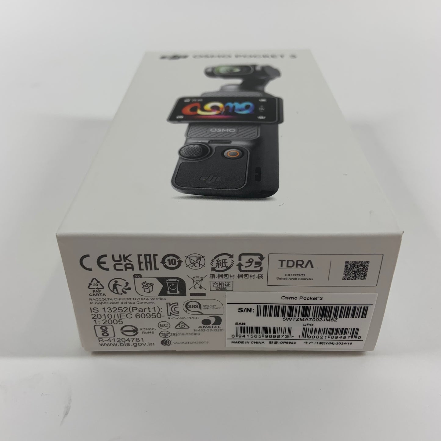 DJI OSMO Pocket 3 9.4MP 4K Action Camera