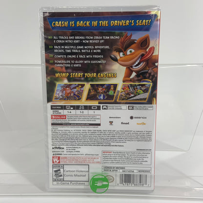 New Crash Team Racing: Nitro Fueled (Nintendo Switch, 2019)