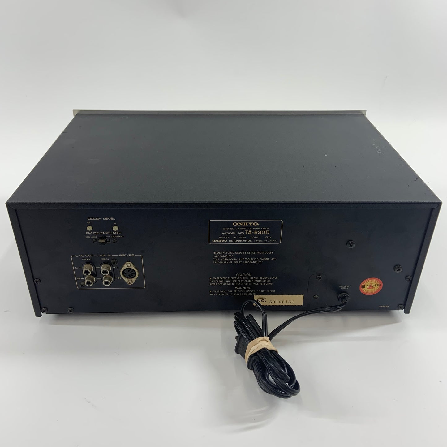 ONKYO TA-630D Cassette Player