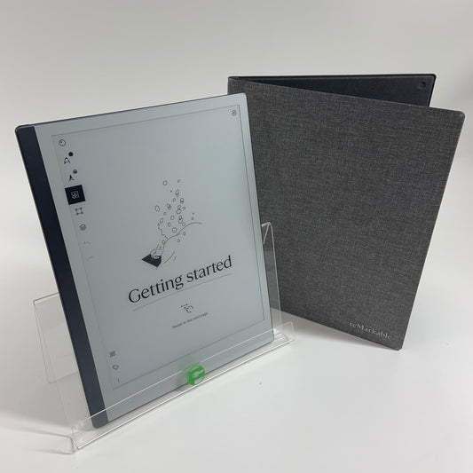 reMarkable 2 Paper Tablet 10.3" 8GB RM110 with Book Folio Case BUNDLE No Pen