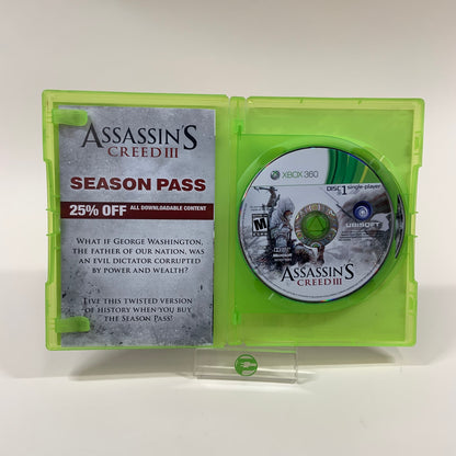 Assassin's Creed III (Microsoft Xbox 360, 2012)