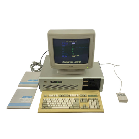 Vintage Kaypro 286i Desktop Computer with Monitor RARE TESTED