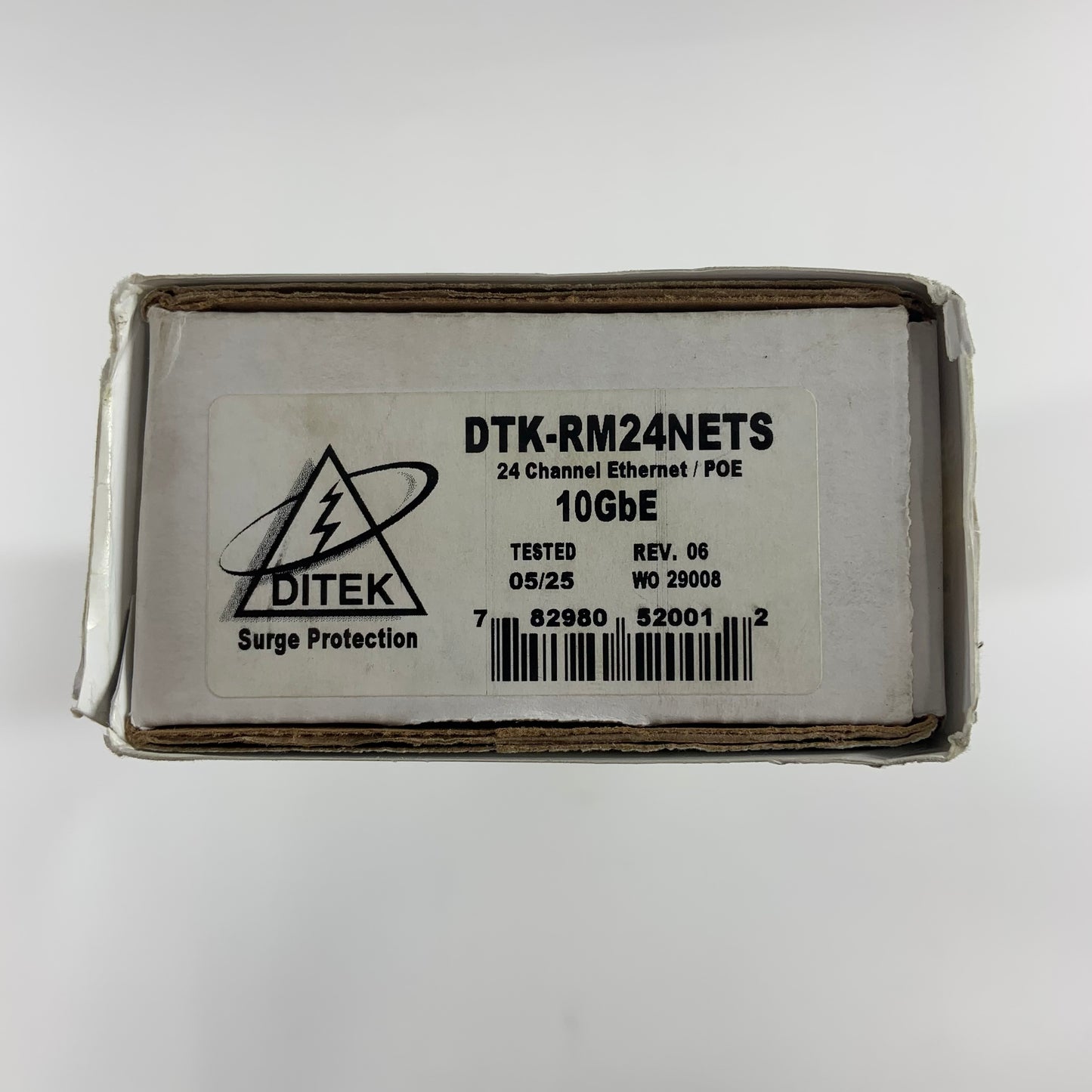 New DITEK Rack Mount Surge Protector DTK-RM24NETS
