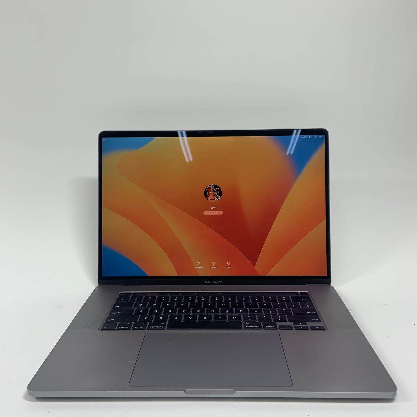 2019 Apple MacBook Pro 16" i7 2.6GHz 16GB RAM 512GB SSD Space Gray A2141