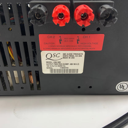QSC USA 900 Professional Amplifier