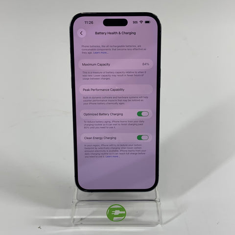 Unlocked Apple iPhone 14 Pro Max 128GB 26.3 Deep Purple MQ8R3LL/A