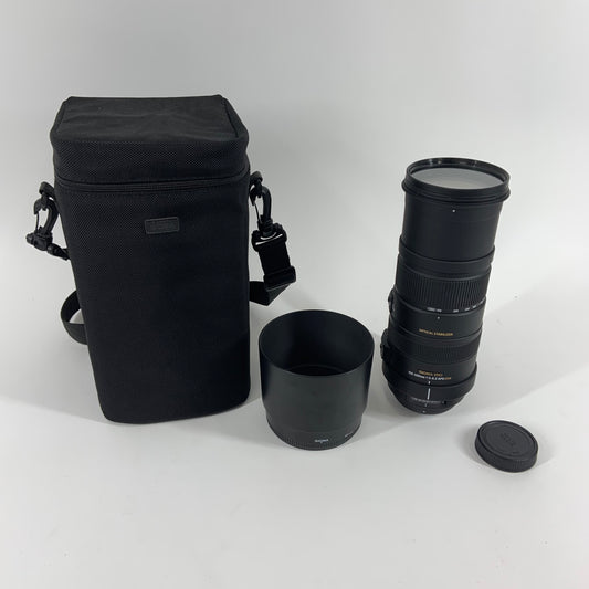 Sigma DG 150-500mm 1:5-6.3 150-500mm 1:5-6.3 For Nikon F Mount with Carry Case