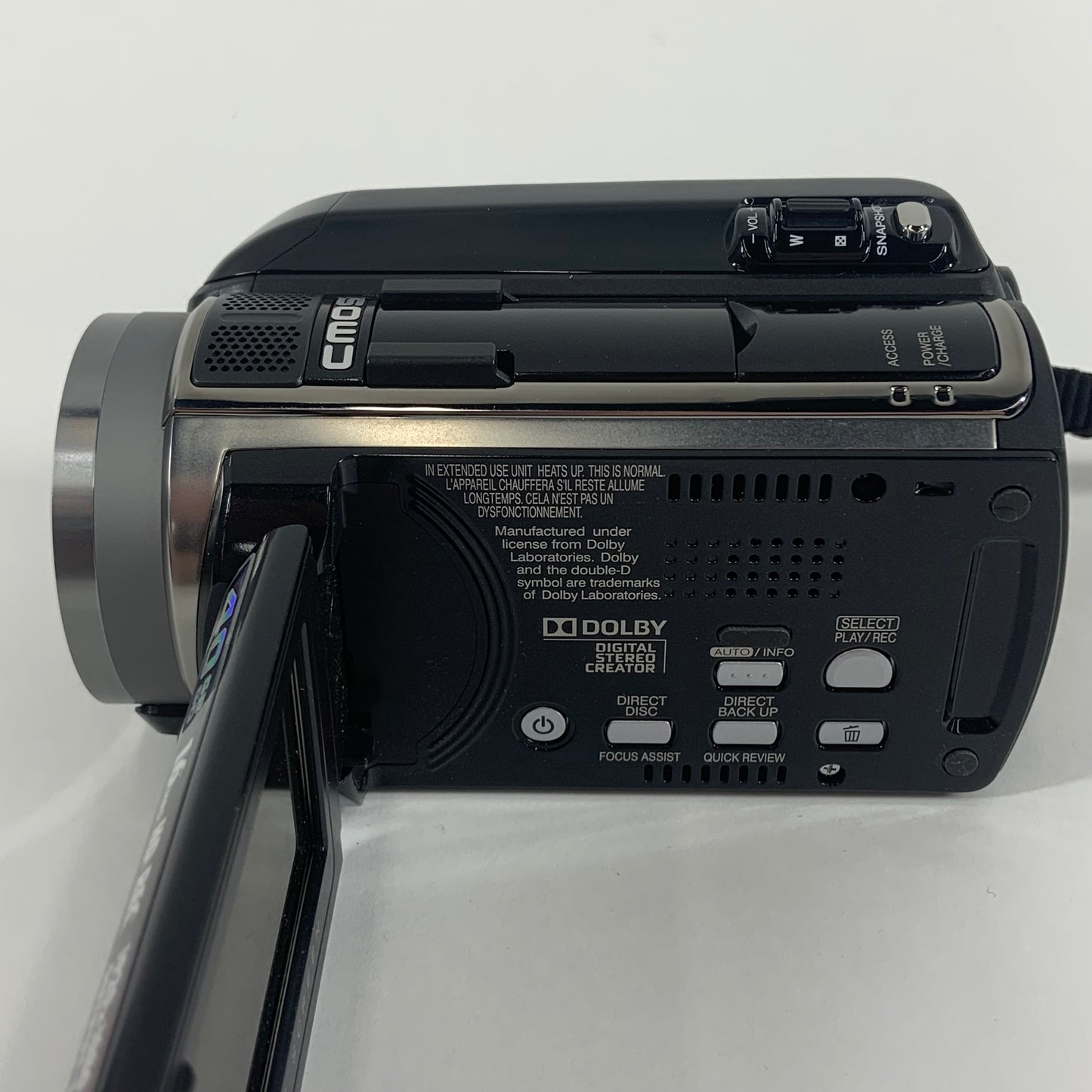 JVC HD Everio AVCHD Camcorder GZ-HD10U 1080i 40GB with Extras