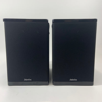 Definitive Technology StudioMonitor 450 Bookshelf Speakers Black High-Gloss PAIR