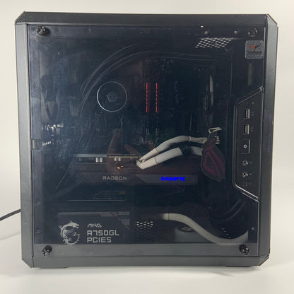 Compact Gaming Radeon RX 7600 XT AMD Ryzen 5 5600 3.50GHz 16GB RAM 1TB SSD