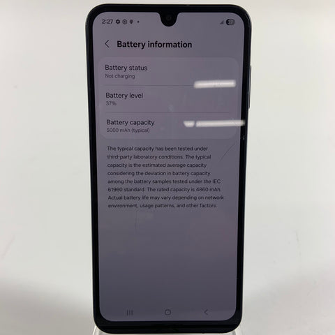T-Mobile Samsung Galaxy A16 5G 12GB RAM 128GB SM-A166U Absolute Black