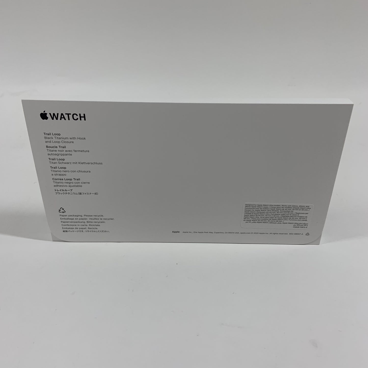 New Unlocked Apple Watch Ultra 3 49MM Black Titanium Black Trail Loop MF1D4LW/A