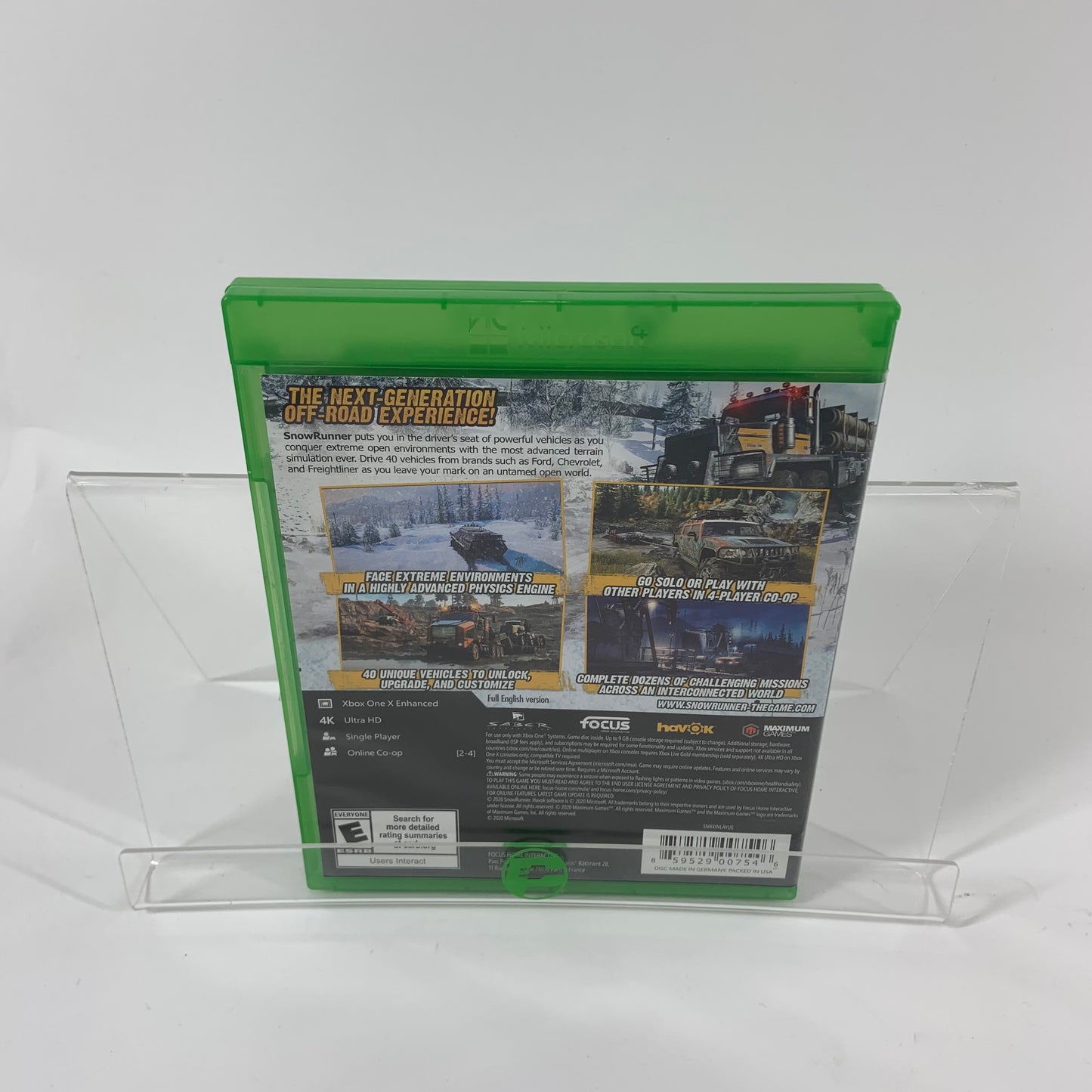 SnowRunner (Microsoft Xbox One, 2020)