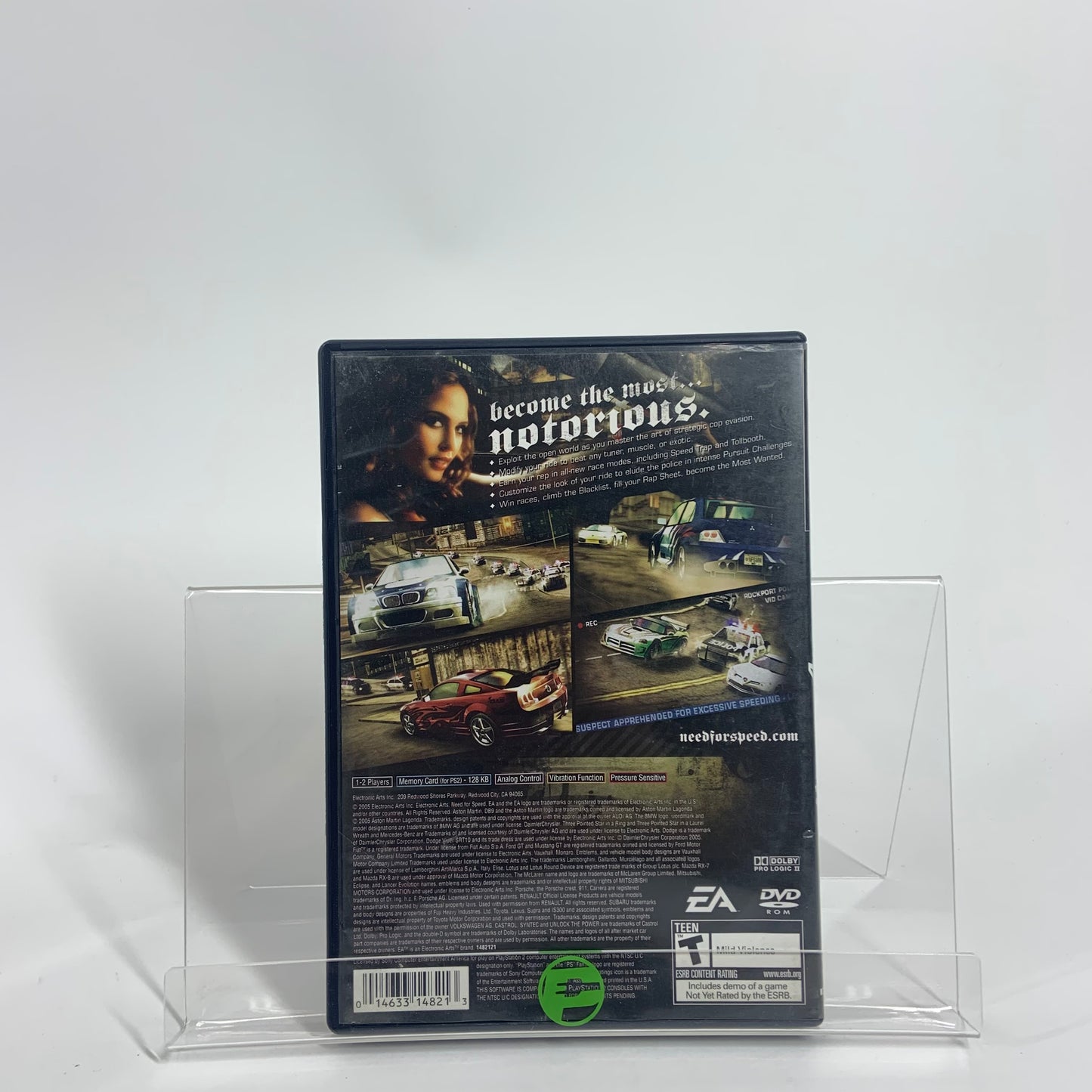 Need for Speed Most Wanted (Sony PlayStation 2 PS2, 2005)