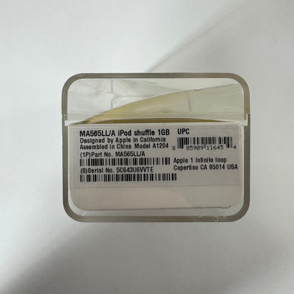 Apple iPod Shuffle 2nd Gen 1GB Silver A1204