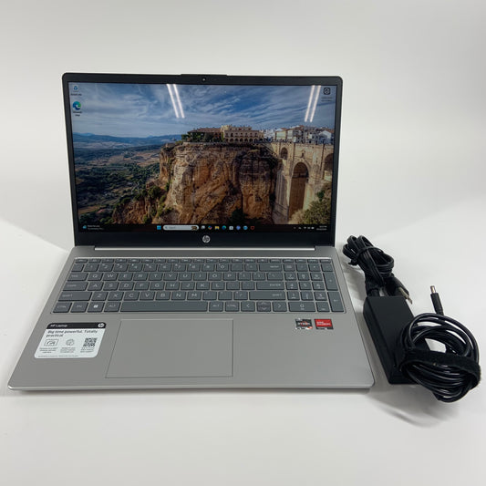 HP Laptop Touchscreen 15.6" Ryzen 5 7520U 16GB DDR5 512GB SSD Win 11 Pro Charger