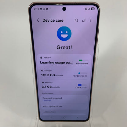 Unlocked Samsung Galaxy S21 5G 8GB RAM 128GB SM-G991U Phantom Violet