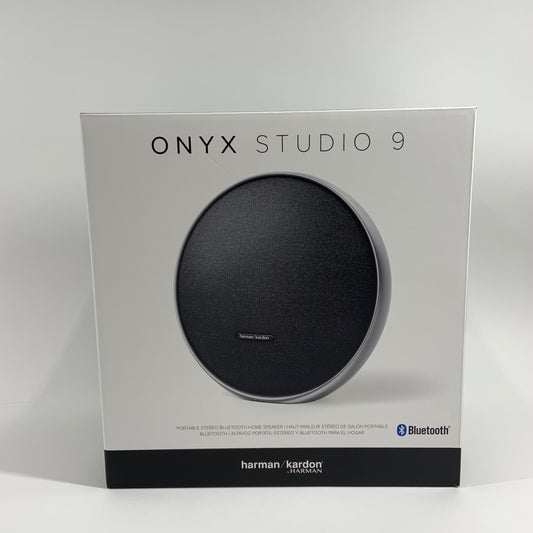New Harman Kardon Onyx Studio 9 Portable Bluetooth Speaker Black