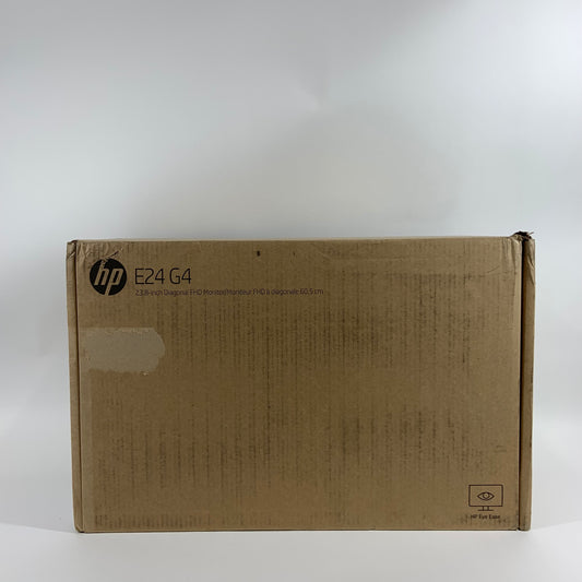 New HP 23.8" E24 G4 FHD IPS 60Hz Business Monitor