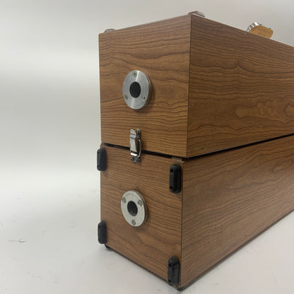 Yak Stack Speaker Column Square/Round Dancing Wood