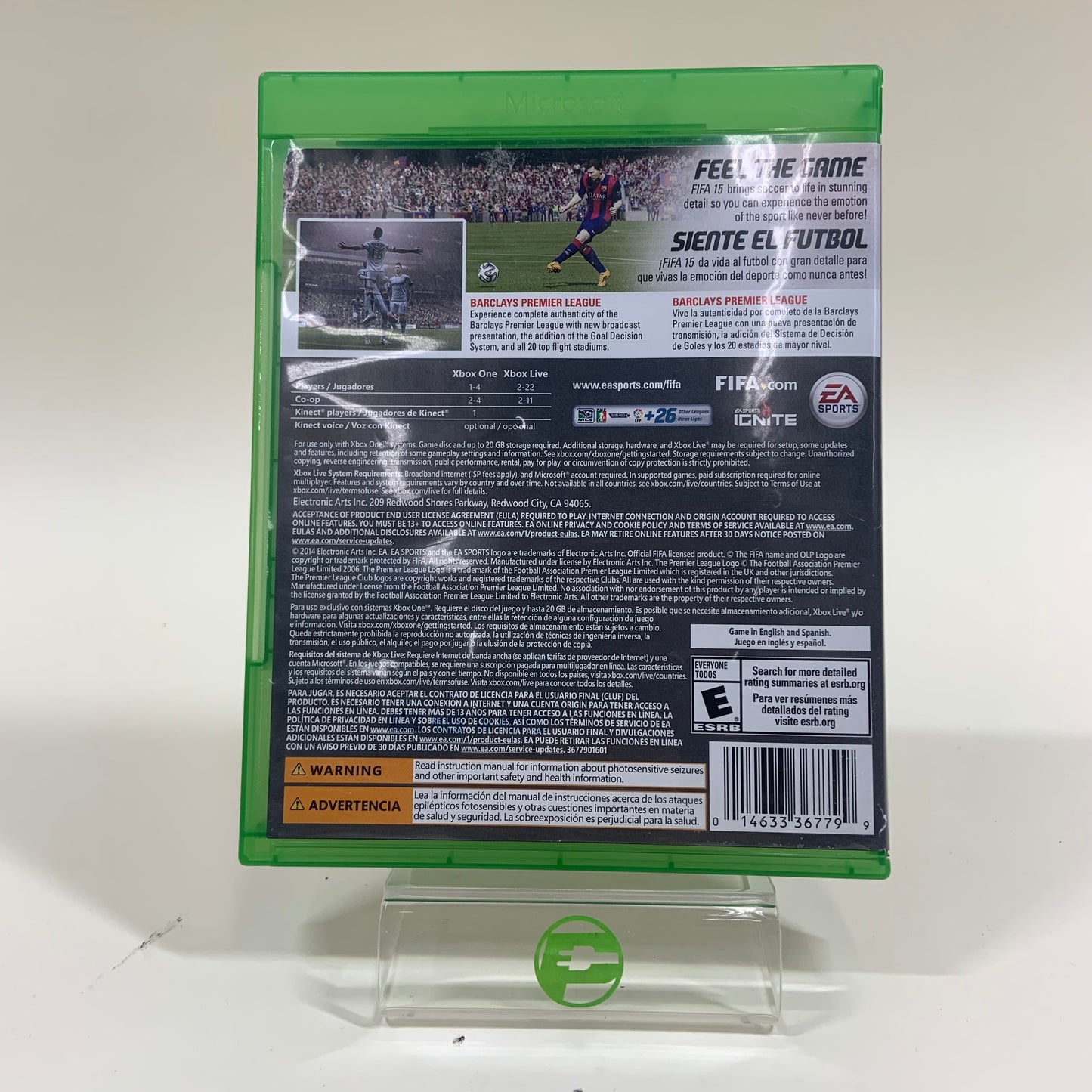 fifa 15 (Microsoft Xbox One, 2014)