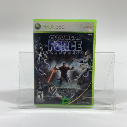 Star Wars The Force Unleashed  (Microsoft Xbox 360,  2008)