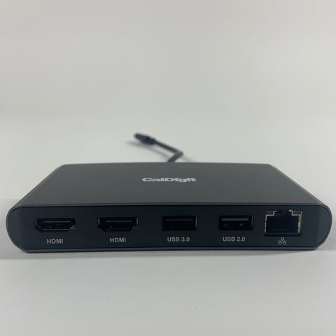 CalDigit thunderbolt 3 mini dock dual hdmi 2.0 