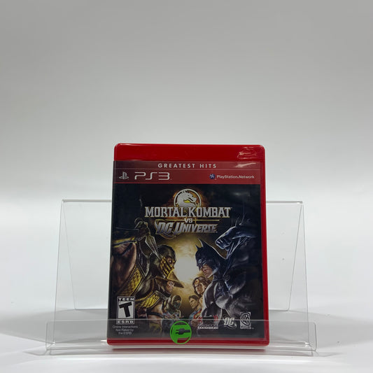 Mortal Kombat vs. DC Universe [Greatest Hits]  (Sony PlayStation 3 PS3,  2009)