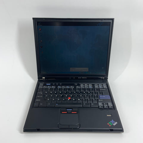 IBM ThinkPad T42 14.1" Pentium M 2GB RAM 40GB HDD WIN XP WITH DOCK BIOS password lock