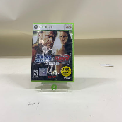 WWE Smackdown vs. Raw 2009 (Microsoft Xbox 360, 2008)