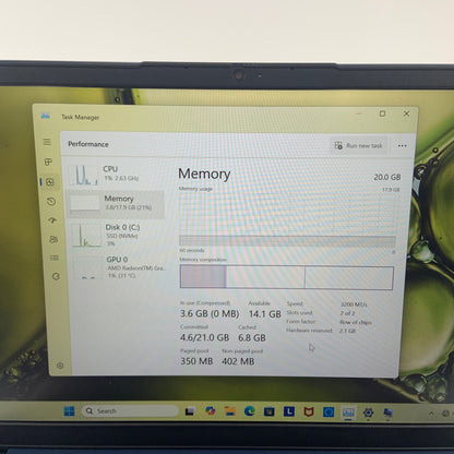 Lenovo IdeaPad 3 14ALC6 14" Ryzen 5 5500U 2.1GHz 20GB RAM 1TB SSD Win 11 Home