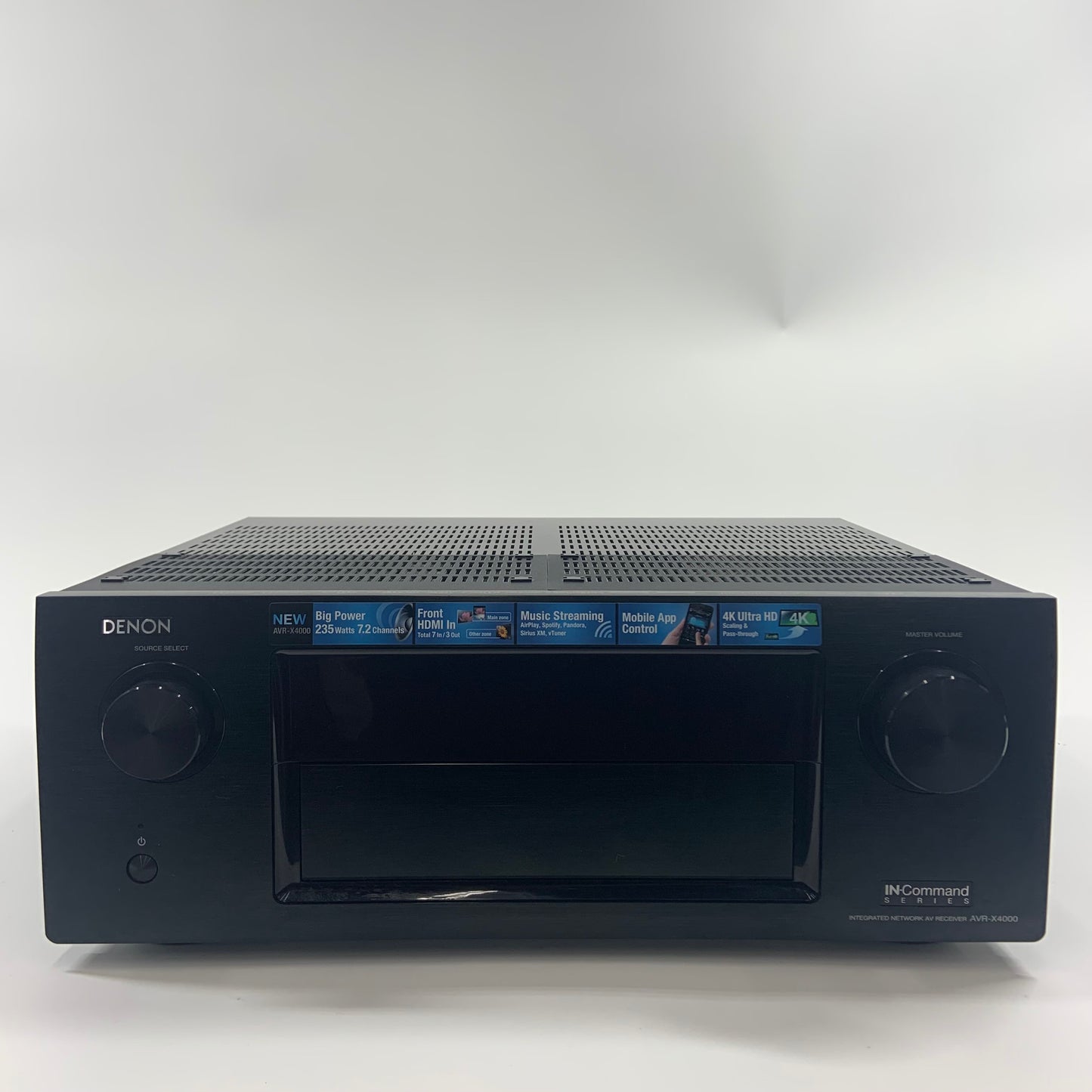 denon AVR-X4000 command series Integrated Network AV Receiver