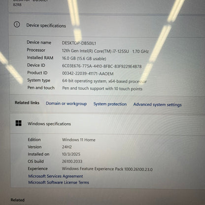 Lenovo IdeaPad Flex 5i 16" i7-1255U 1.7GHz 16GB RAM 1TB SSD