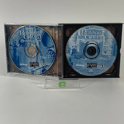 Baldur's Gate II: Shadows of Amn (PC, 2000) with Manual