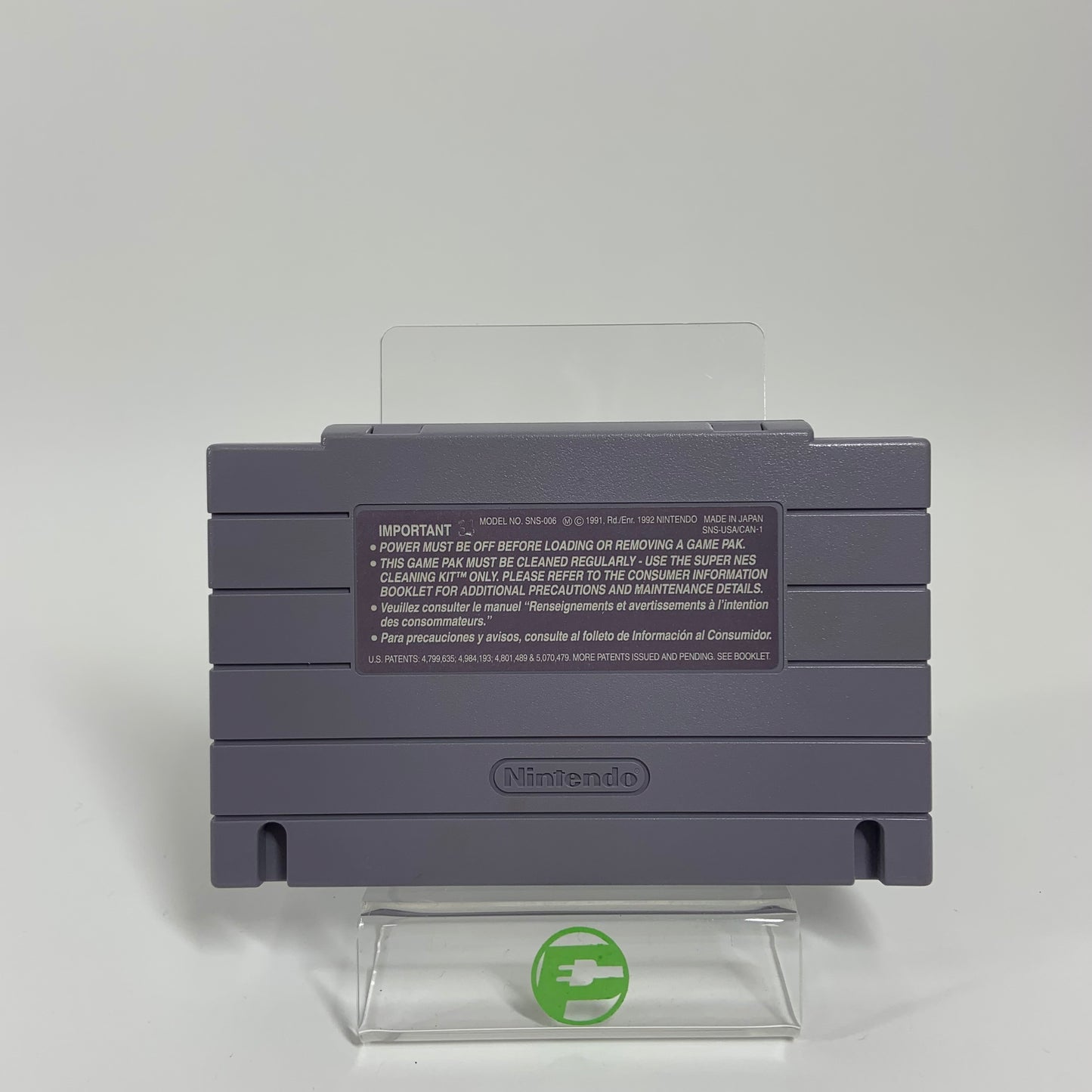 Jurassic Park (Super Nintendo SNES, 1993)