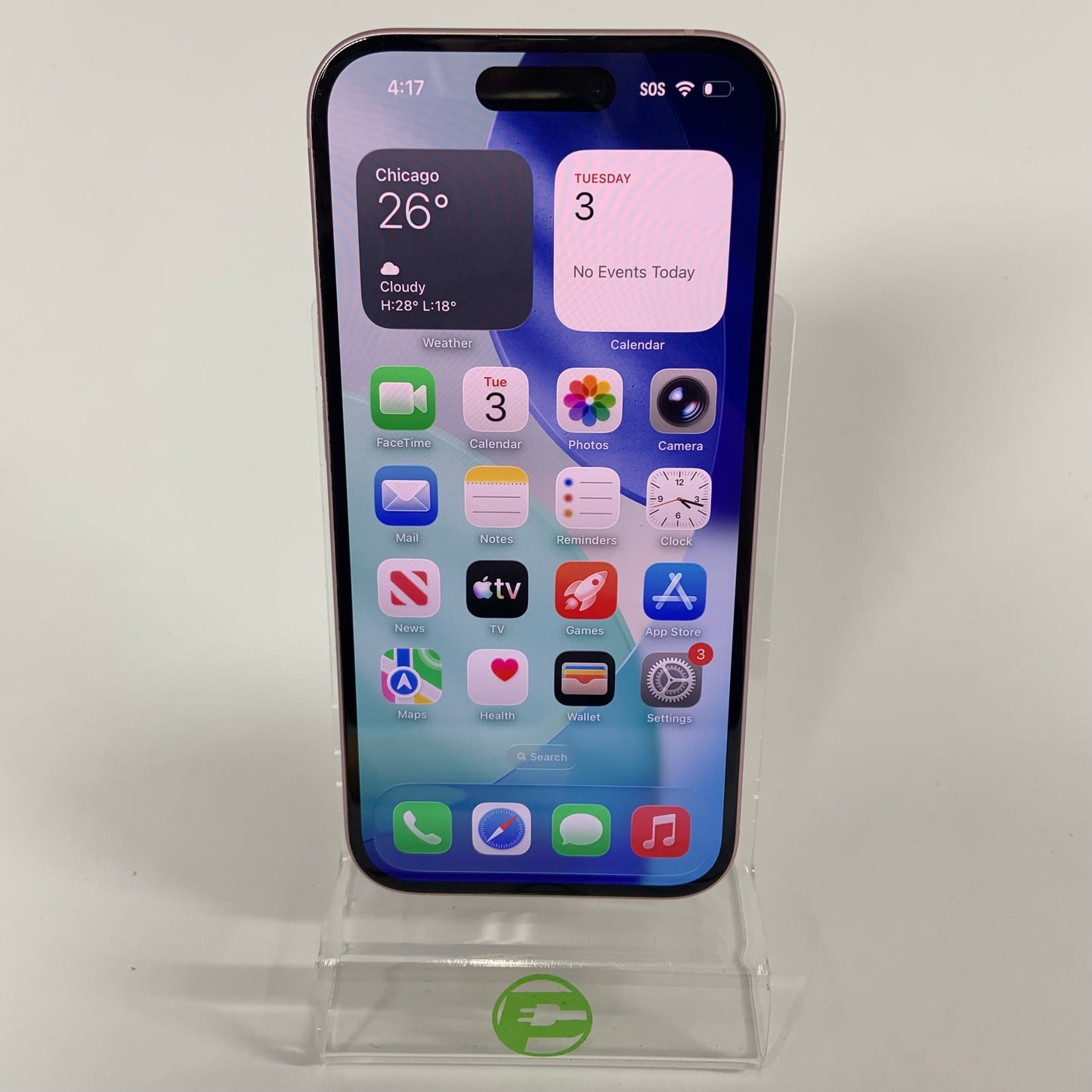 Factory Unlocked Apple iPhone 15 128GB Pink MTLW3LL/A