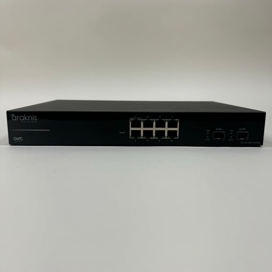 Araknis Networks AN-210-SW-F-8-POE 8-Port Gigabit Ethernet Switch