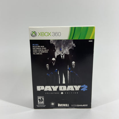 OPEN BOX Payday 2 [Collector's Edition] (Microsoft Xbox 360, 2013) 1 of 30,000