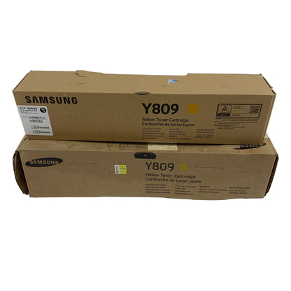New Set of Samsung CLT-C809S, K809S, Y809S, M809S Toner Cartridges