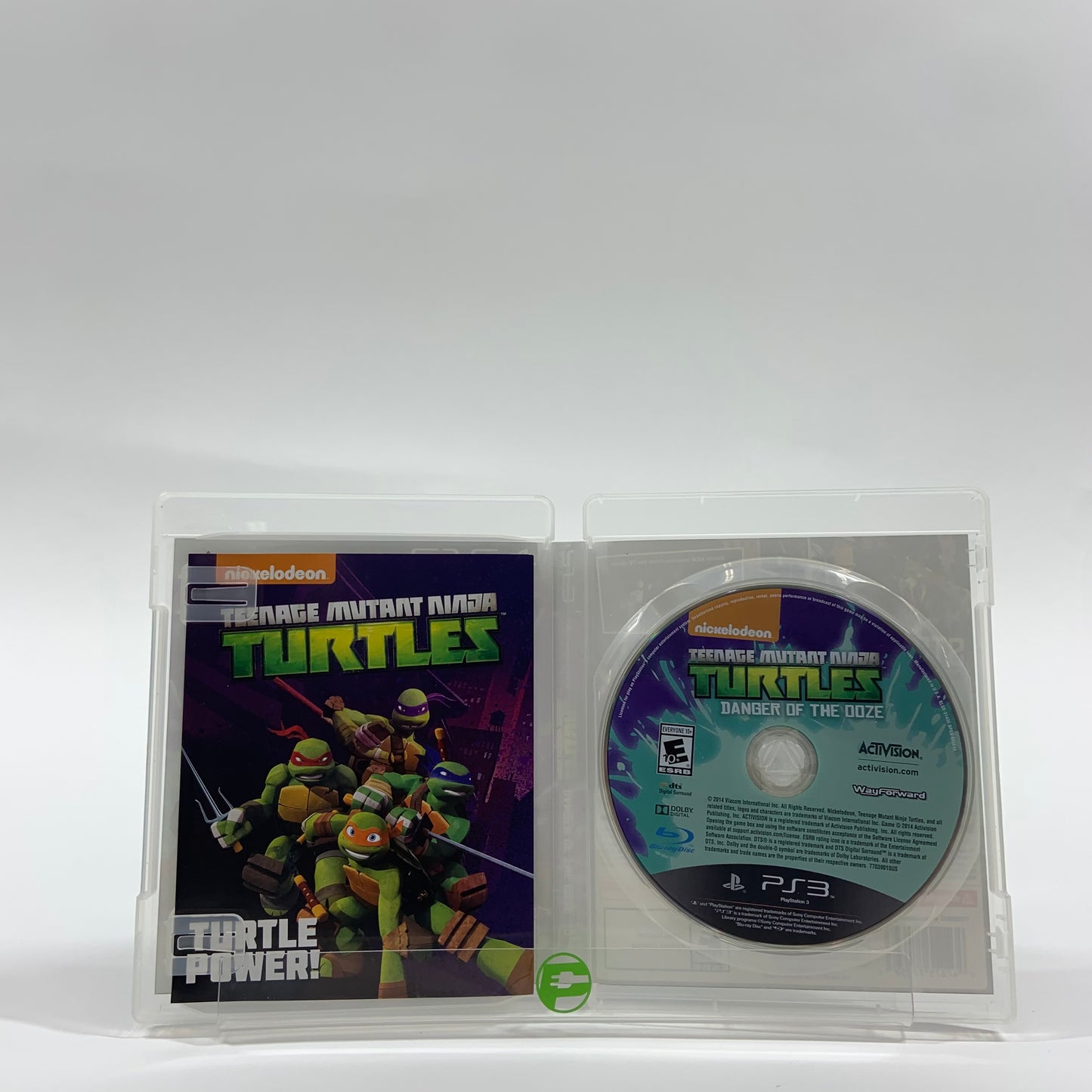 Teenage Mutant Ninja Turtles: Danger of the Ooze  (Sony PlayStation 3 PS3,  2014)