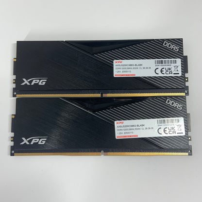 XPG Lancer 16GB (2x8GB) RAM DDR5 5200MHz AX5U55200C388G-BLABK