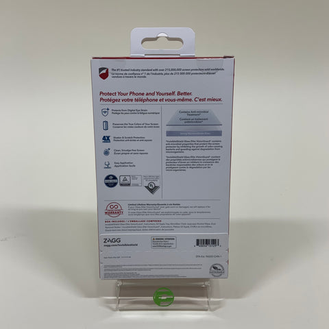 New Invisible Shield Glass Elite Visionguard+ Screen Protector 96502-CHN-1