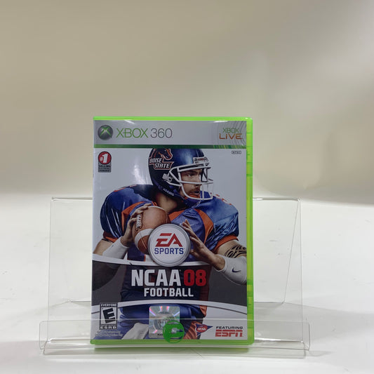 NCAA Football 08 (Microsoft Xbox 360, 2007)