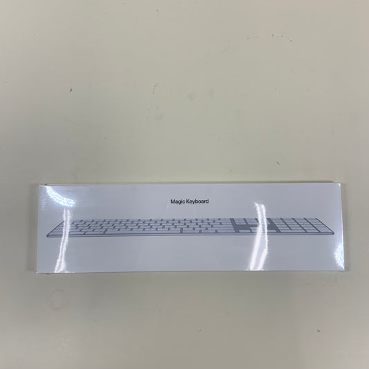 New Apple Magic Keyboard with Numeric Keypad White A1843