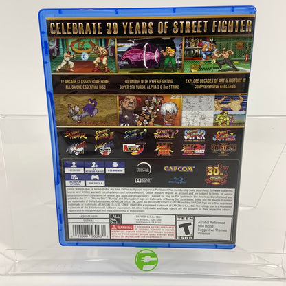 Street Fighter 30th Anniversary Collection (Sony PlayStation 4 PS4, 2018)