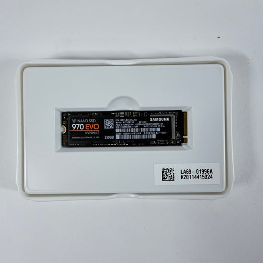 Samsung M.2 2280 970 EVO 250GB PCIe Gen 3.0 x4 SSD MZ-V7E250BW
